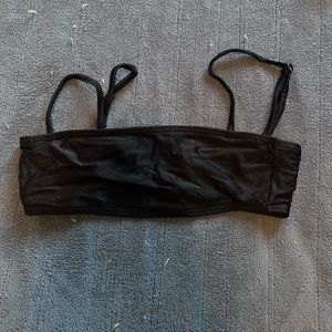 Billabong black bikini top size small $10